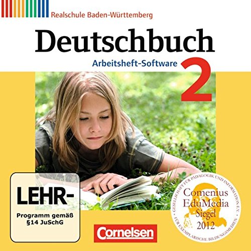 9783060602438: Deutschbuch 02: 6. Schuljahr. bungs-CD-ROM zum Arbeitsheft. Realschule Baden-Wrttemberg