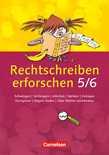 9783060604661: Rechtschreiben erforschen 5/6. Arbeitsheft