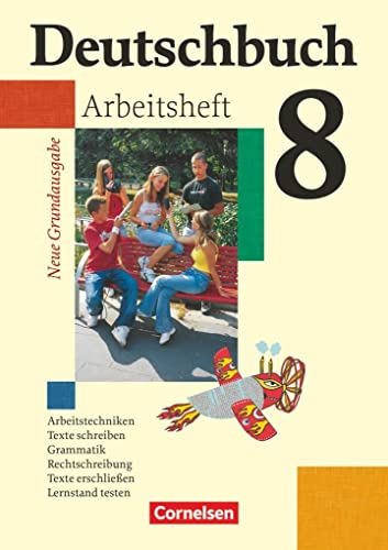 9783060608058: Deutschbuch 8. Schuljahr. Arbeitsheft mit Lsungen. Neue Grundausgabe: Sprach- und Lesebuch