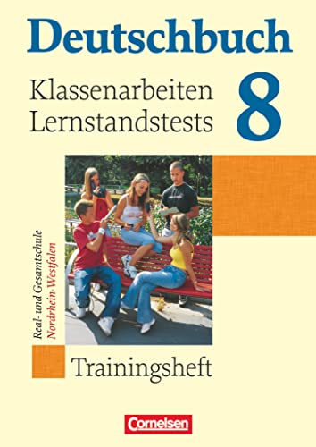 Stock image for Deutschbuch 8: Trainingsheft, Klassenarbeitund Lernstandstests for sale by medimops