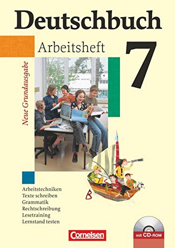 9783060609604: Deutschbuch: Deutschbuch 7 Arbeitsheft mit CD-Rom - neue Grundausgabe