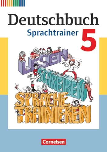 Stock image for Deutschbuch F�rdermaterial 5. Schuljahr. Sprachtrainer: Arbeitsheft mit L�sungen for sale by Chiron Media