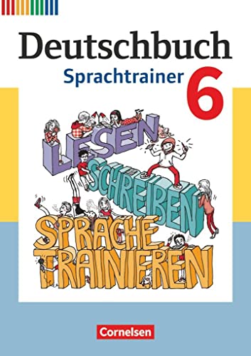 Stock image for Deutschbuch 6. Schuljahr. Frdermaterial - Sprachtrainer. Arbeitsheft mit Lsungen for sale by Revaluation Books