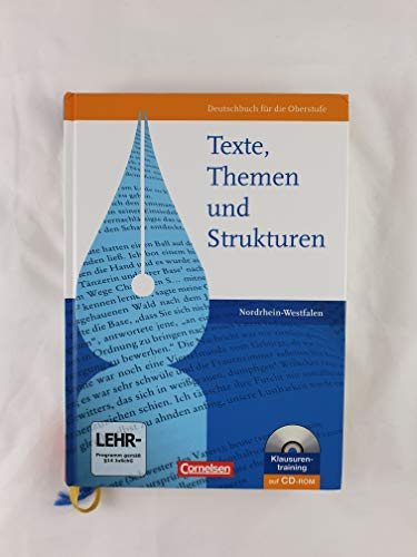 9783060618880: Texte, Themen und Strukturen. Schlerbuch: Deutschbuch fr die Oberstufe. Nordrhein-Westfalen