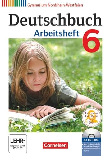 Beispielbild fr Deutschbuch - Gymnasium Nordrhein-Westfalen: 6. Schuljahr - Arbeitsheft mit Lsungen und bungs-CD-ROM zum Verkauf von medimops