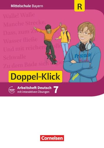 Stock image for Doppel-Klick - Mittelschule Bayern: 7. Jahrgangsstufe - Arbeitsheft mit interaktiven bungen auf scook.de: Fr Regelklassen, mit Lsungen for sale by medimops