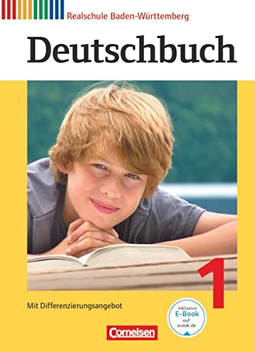 Stock image for Deutschbuch - Realschule Baden-Wrttemberg - Neubearbeitung: Band 1: 5. Schuljahr - Schlerbuch for sale by medimops