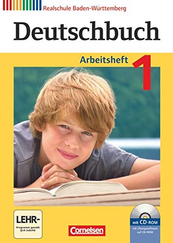 Stock image for Deutschbuch - Realschule Baden-Wrttemberg - Neubearbeitung: Band 1: 5. Schuljahr - Arbeitsheft mit Lsungen und bungs-CD-ROM for sale by medimops
