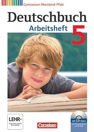 Stock image for Deutschbuch - Gymnasium Rheinland-Pfalz: 5. Schuljahr - Arbeitsheft mit Lsungen und bungs-CD-ROM for sale by medimops