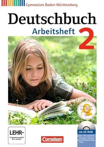 9783060626502: Deutschbuch Baden-wurttemberg: Arbeitsheft 2 MIT Ubungs-cd-rom