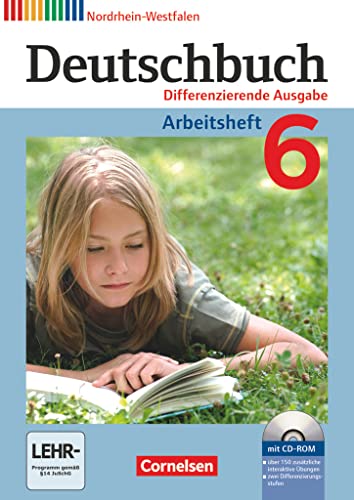 Beispielbild fr Deutschbuch 6. Schuljahr. Arbeitsheft mit L�sungen und �bungs-CD-ROM. Differenzierende Ausgabe Nordrhein-Westfalen zum Verkauf von Chiron Media