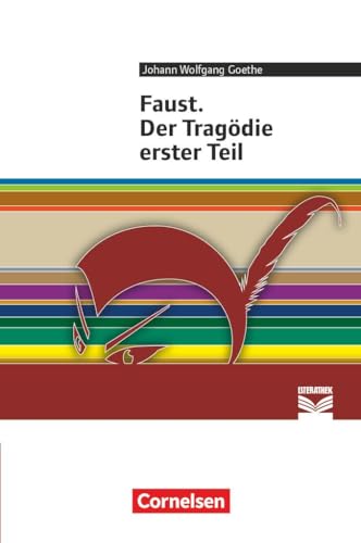 9783060629190: Faust. Der Tragdie erster Teil: Empfohlen fr die Oberstufe. Textausgabe. Text - Erluterungen - Materialien