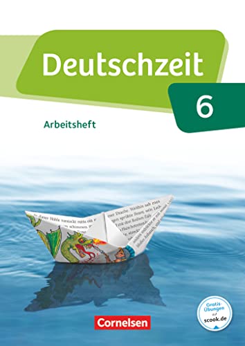 Stock image for Deutschzeit 6. Schuljahr - Allgemeine Ausgabe - Arbeitsheft mit Lsungen for sale by Revaluation Books