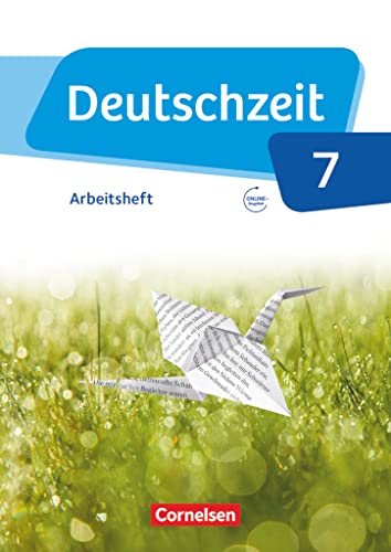 Beispielbild fr Deutschzeit - Allgemeine Ausgabe / 7. Schuljahr - Arbeitsheft mit Lsungen zum Verkauf von medimops