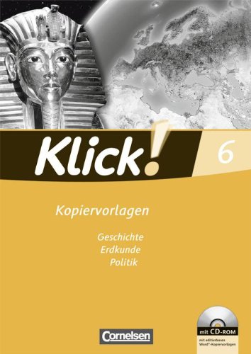 Beispielbild fr Klick! Geschichte, Erdkunde, Politik - Frderschule. Kopiervorlagen fr alle Bundeslnder: Klick! Geschichte, Erdkunde, Politik, Kopiervorlagen : 6. Schuljahr, Kopiervorlagen zum Verkauf von medimops