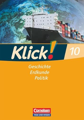 Beispielbild fr Klick! Geschichte, Erdkunde, Politik - stliche Bundeslnder und Berlin: 10. Schuljahr - Arbeitsheft zum Verkauf von medimops