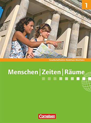 Stock image for Menschen Zeiten Rume - Arbeitsbuch fr Gesellschaftslehre - Nordrhein-Westfalen: 5./6. Schuljahr - Schlerbuch for sale by medimops