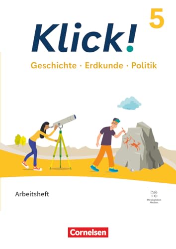 Stock image for Klick! 5. Schuljahr. Geschichte, Erdkunde, Politik - Arbeitsheft mit digitalen Medien for sale by Revaluation Books