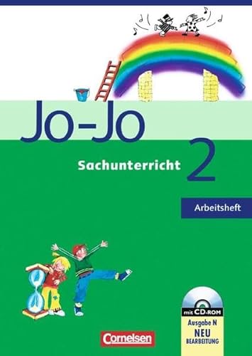Beispielbild fr Jo-Jo Sachunterricht - Ausgabe N: 2. Schuljahr - Arbeitsheft mit CD-ROM zum Verkauf von medimops
