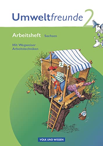 Stock image for Umweltfreunde - Sachsen - Aktuelle Ausgabe: 2. Schuljahr - Arbeitsheft mit Wegweiser Arbeitstechniken for sale by medimops