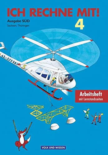 9783060809172: Ich rechne mit 4. Arbeitsheft. stliche Bundeslnder (Sd). Neubearbeitung: Sachsen, Sachsen-Anhalt, Thringen