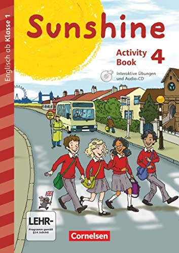 9783060815357: Sunshine - Early Start Edition 4. Schuljahr - Nordrhein-Westfalen - Activity Book mit interaktiven bungen auf scook.de: Mit CD-ROM, Audio-CD, Minibildkarten und Faltbox
