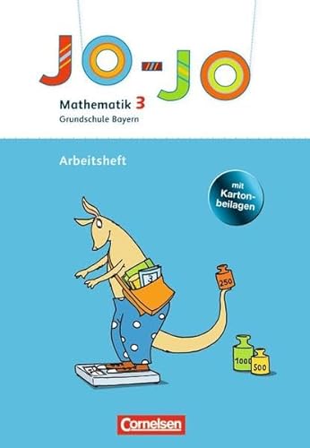 Beispielbild fr Jo-Jo Mathematik - Grundschule Bayern - Neubearbeitung: 3. Jahrgangsstufe - Arbeitsheft mit Kartonbeilagen zum Verkauf von medimops