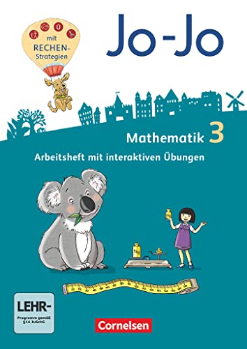 Stock image for Jo-Jo Mathematik 3. Schuljahr - Allgemeine Ausgabe - Arbeitsheft mit interaktiven bungen auf scook.de und CD-ROM for sale by Revaluation Books