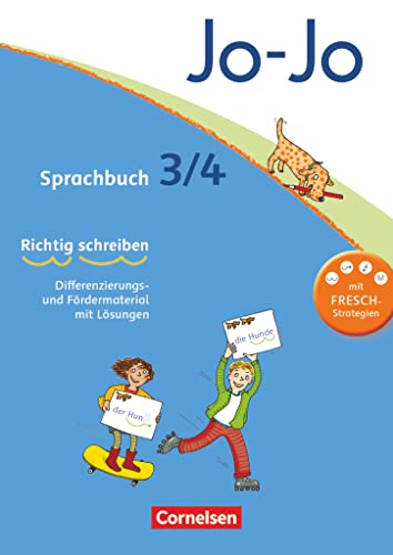 Stock image for Jo-Jo Sprachbuch - Aktuelle allgemeine Ausgabe. 3./4. Schuljahr - Arbeitsblock for sale by Chiron Media