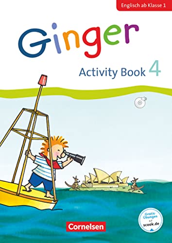 Stock image for Ginger - Early Start Edition 4. Schuljahr - Activity Book mit Audio-CD, Minibildkarten und Faltbox for sale by Revaluation Books