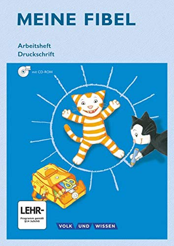 Stock image for Meine Fibel 1. Schuljahr. Arbeitsheft in Druckschrift mit CD-ROM: Mit Silbenschieber for sale by Revaluation Books