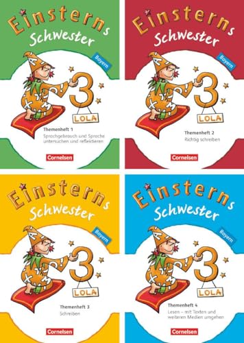 Imagen de archivo de Einsterns Schwester 3. Jahrgangsstufe. 4 Themenhefte im Paket Bayern: Sprache und Lesen a la venta por Revaluation Books