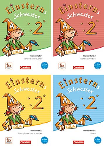 9783060835515: Einsterns Schwester - Sprache und Lesen 2. Schuljahr. Themenhefte 1-4 und Projektheft mit Schuber. Leihmaterial: Themenhefte 1-4 und Projektheft mit Schuber - Leihmaterial