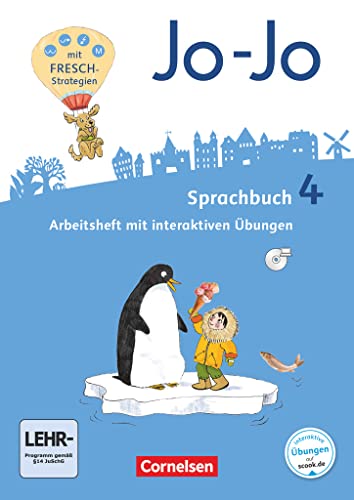 9783060836321: Jo-Jo Sprachbuch 4. Schuljahr - Allgemeine Ausgabe - Arbeitsheft: Mit interaktiven bungen auf scook.de und CD-ROM