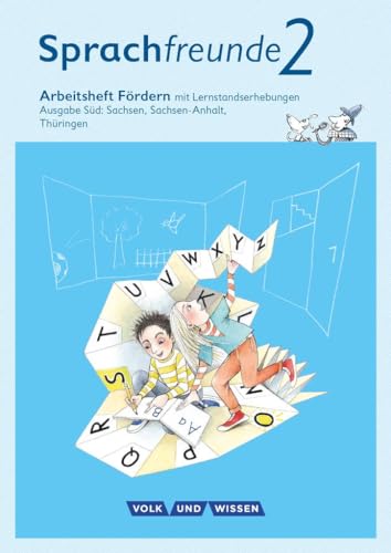 Stock image for Sprachfreunde - Ausgabe Sd - Neubearbeitung 2015: 2. Schuljahr - Arbeitsheft Frdern for sale by medimops