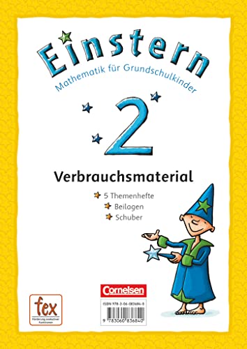 9783060836840: Einstern 2 - Themenhefte 1-5 zum Zahlenraum: Verbrauchsmaterial