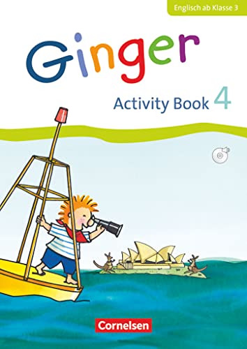 Beispielbild fr Ginger 4. Schuljahr. Activity Book mit CD : Mit Wrterkiste und Minibildkarten zum Verkauf von Buchpark