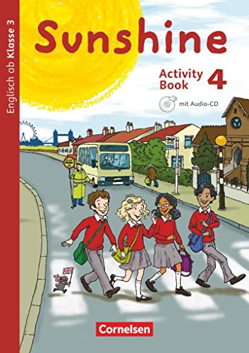 9783060837670: Sunshine 4. Schuljahr. Activity Book mit Audio-CD und Minibildkarten und Faltbox