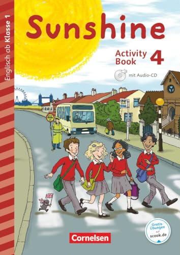 Beispielbild fr Sunshine - Early Start Edition - Neubearbeitung und Nordrhein-Westfalen: 4. Schuljahr - Activity Book mit Audio-CD, Minibildkarten und Faltbox zum Verkauf von medimops