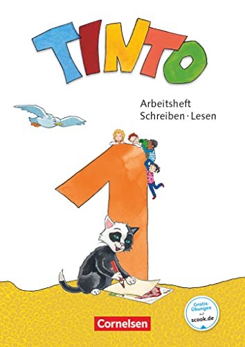 Stock image for Tinto 1 1. Schuljahr - Arbeitsheft Schreiben/Lesen: Mit Buchstabenhaus for sale by WorldofBooks