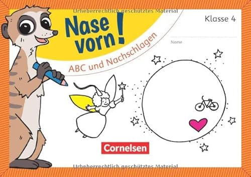 Imagen de archivo de Nase vorn! - Deutsch 4. Schuljahr - ABC und Nachschlagen: �bungsheft a la venta por Chiron Media