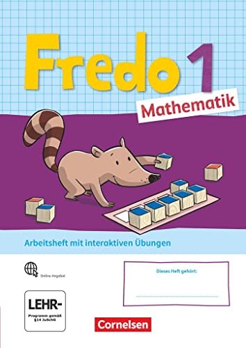 Stock image for Fredo - Mathematik - Ausgabe A - 2021 - 1. Schuljahr: Arbeitsheft mit interaktiven bungen auf scook.de - Mit Stickerbogen for sale by medimops