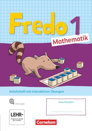 Stock image for Fredo Mathematik 1. Schuljahr. Ausgabe A - Arbeitsheft mit Stickerbogen for sale by Revaluation Books