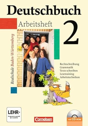 Deutschbuch - Realschule Baden-Wrttemberg. Sprach- und Lesebuch: Deutschbuch 6. Arbeitsheft mit L