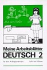 9783061092276: Mein Leseheft, Klasse 2, neue Rechtschreibung, Meine Arbeitsbltter Deutsch - Thomas, Kurt