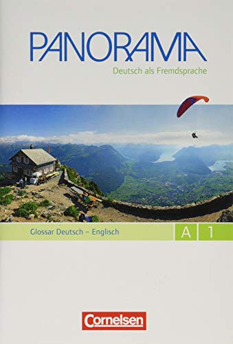 Imagen de archivo de Panorama: Glossar Deutsch - Englisch A1 a la venta por Better World Books