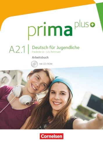 9783061206444: Prima plus: Arbeitsbuch mit CD-Rom A2.1