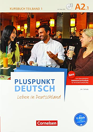 Stock image for Pluspunkt Deutsch - Leben in Deutschland - Allgemeine Ausgabe: A2: Teilband 1 - Kursbuch mit Video-DVD for sale by medimops
