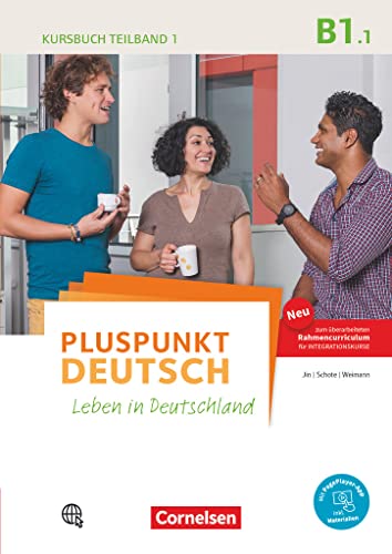 Stock image for Pluspunkt Deutsch B1: Teilband 1 - Allgemeine Ausgabe - Kursbuch mit Video-DVD: Leben in Deutschland for sale by Revaluation Books