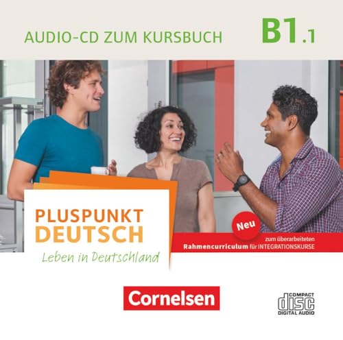 9783061207779: Pluspunkt Deutsch B1: Teilband 1- Allgemeine Ausgabe - Audio-CD zum Kursbuch: Enthlt Dialoge, Hrtexte und Phonetikbungen